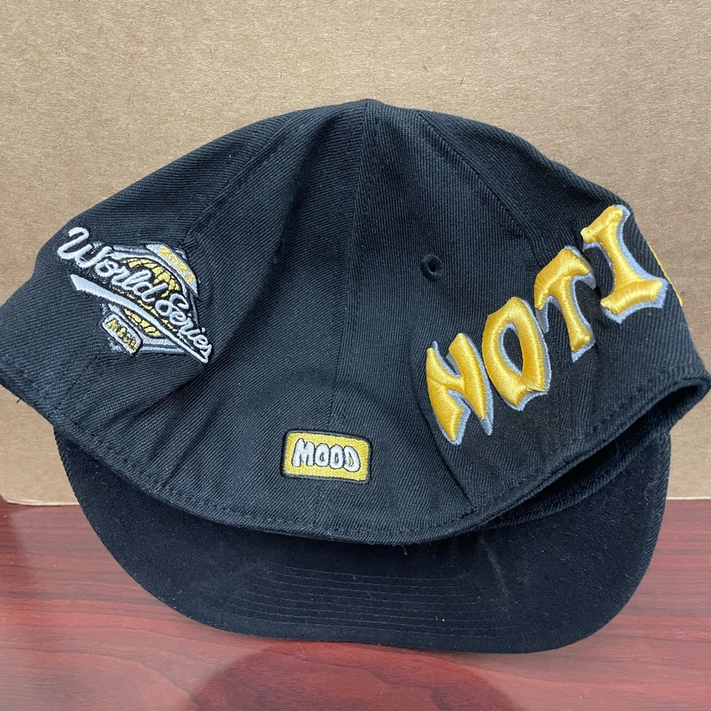 MOOD SWINGS Not In The Mood Fitted Cap BATMAN Style Small Medium Stretch Fit - Picture 4 of 8